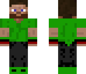 steve with beard in cool costume