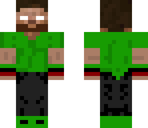 herobrine cool costume beard