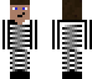 black and white man