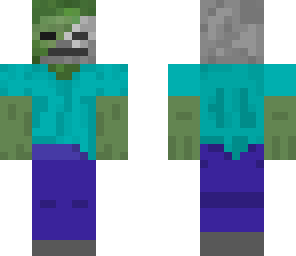 Half Zombie Half Skeleton Minecraft Skins