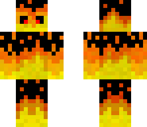 flame man