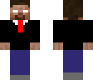 herobrine in suit