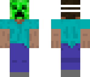 creeper mask steve