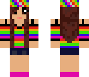 rainbow girly