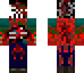 masked zombie steve