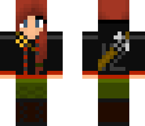 red haired katniss