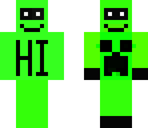 neon green creeper 