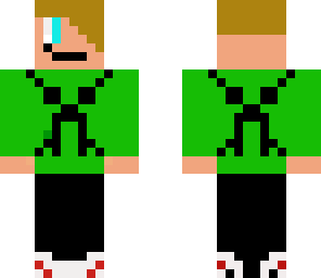 teen with creeper shirt