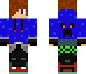 skin com capuz