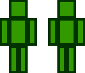 green outline skin