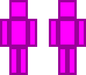 pink outline skin