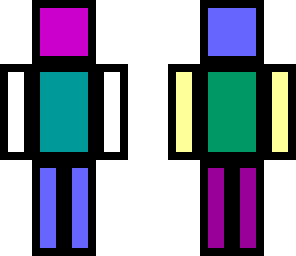 random outline skin