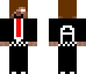 herobrine in cool suit