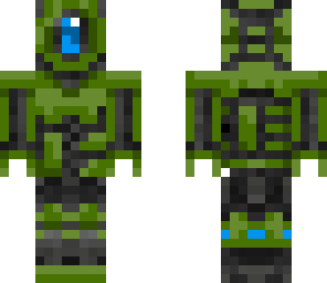 green robot