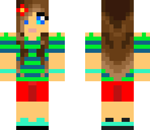 green girl