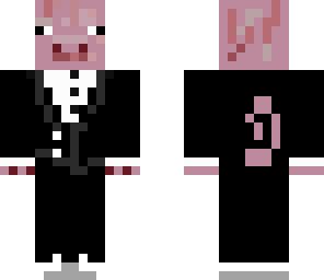 pig in a suit