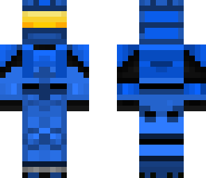 halo azul