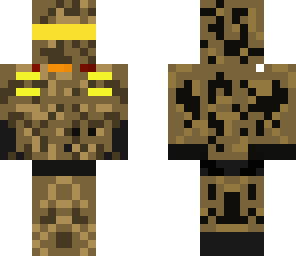 army camo uniform