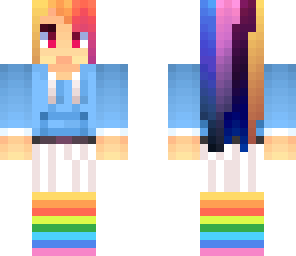 rainbow dash human