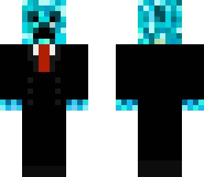 blue creeper in a suit