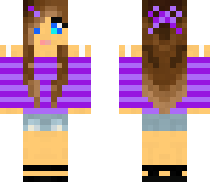 purple girl