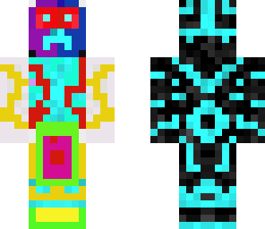 colour tron creeper man