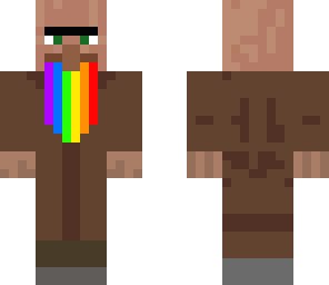 rainbow villager