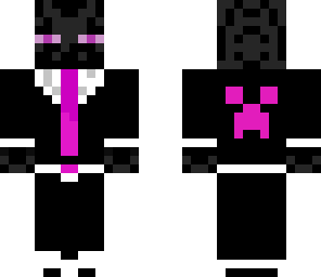 endermen in a suit