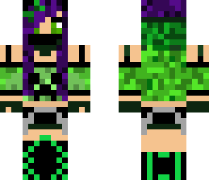 creeper ninja girl
