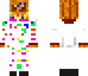 color pumpkin with nyan barf