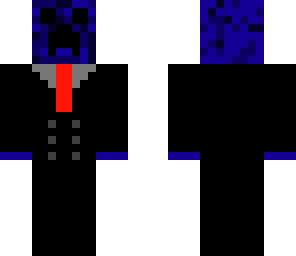 blue creeper in a suit