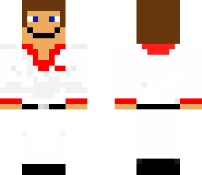 white suit