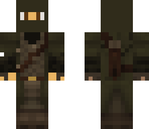 green ninja archer