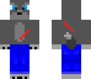 bloody shirtless wolf guy