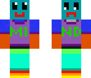 backwards face