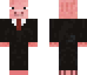 pigman in a suit