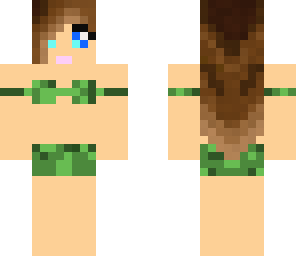creepergreen bikini girl