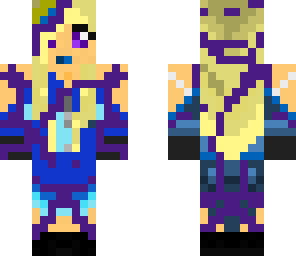 wolf hunter girl purple model