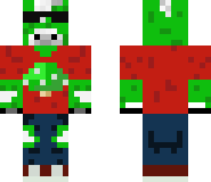 green mooshroom boy