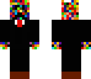 rainbow suit guy red