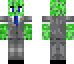 creeper suit blue eyes