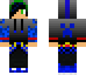 blue skin