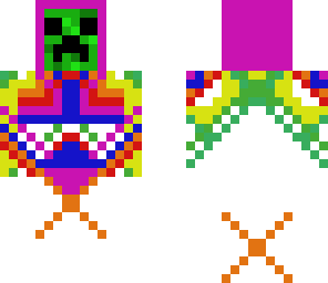 colorful creeper man