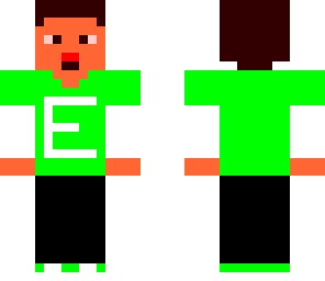 skin de verde
