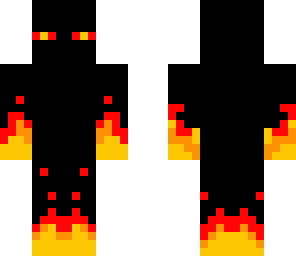 ender man on fire