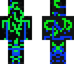 neon man