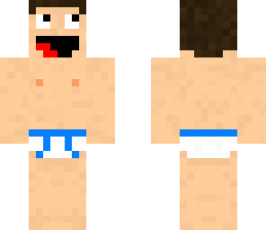 guy in blue boxers