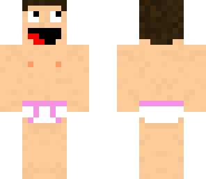 guy in pink boxers