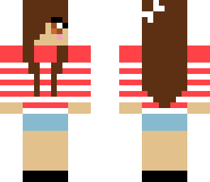 brown haired cute girl