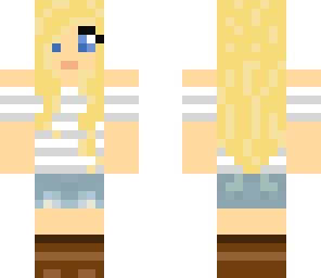 casual summer girl